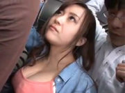 星空キラリ＝優菜真白（Gカップ）巨乳美女に痴女られトイレFUCK！